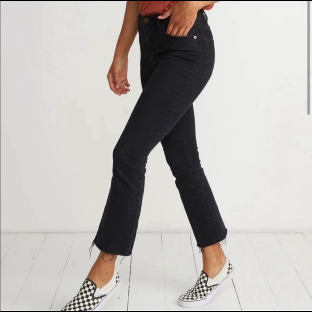 NWT Marine Layer Black Vintage Straight Jeans - 26